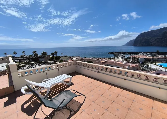 Lägenhet Amazing View Gigantes & La Gomera Acantilado de los Gigantes